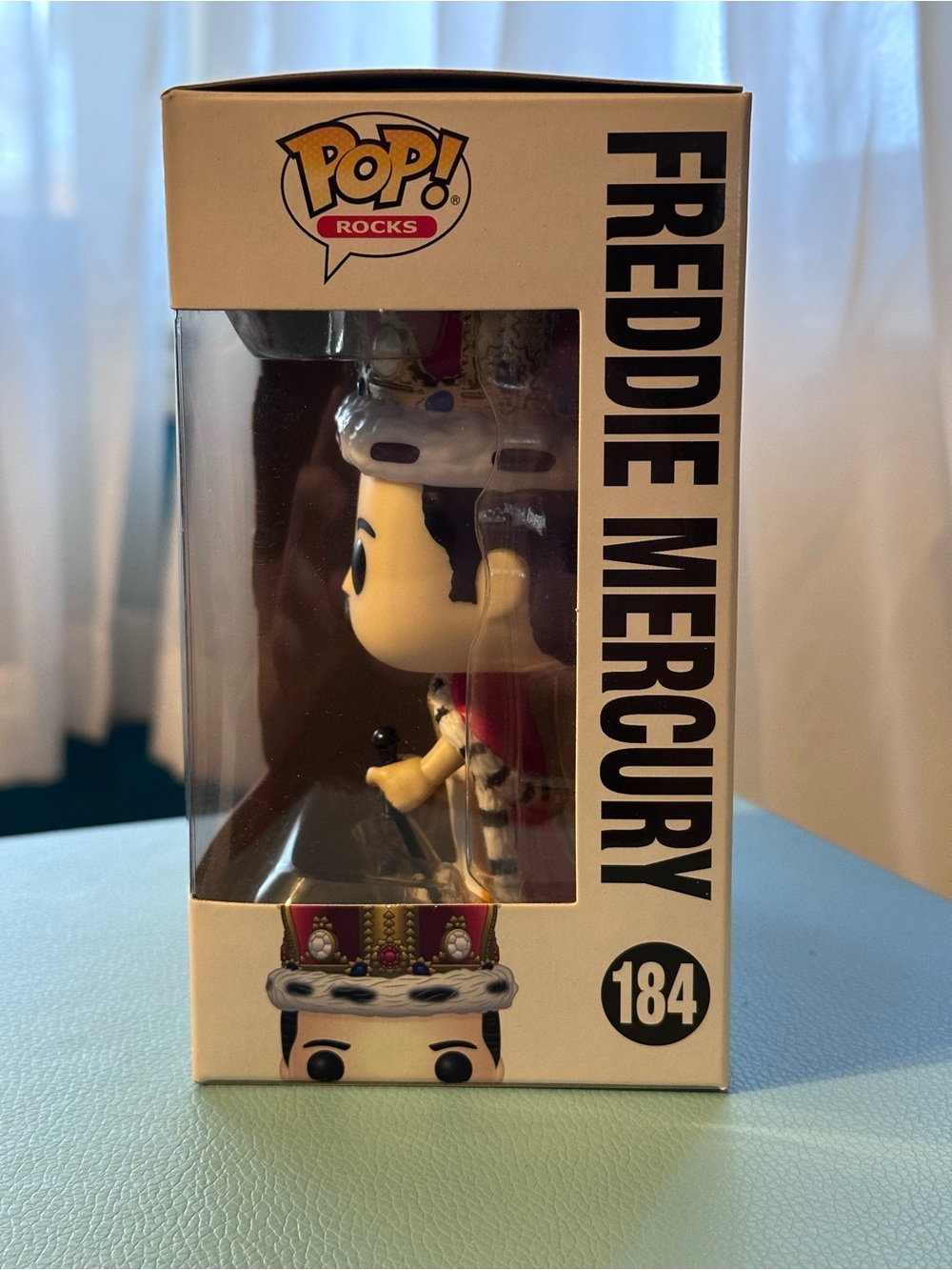 Funko Pop! Vinyl Rocks Queen Freddie Mercury Vinyl Figure Box #184 - Picture 2 of 6